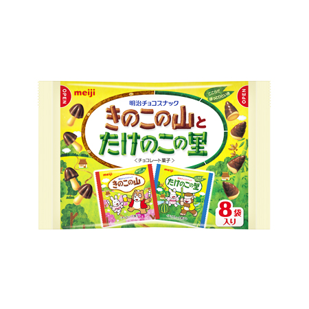 明治 きのこの山とたけのこの里 8袋入: お菓子 | 東急ストアネットスーパー