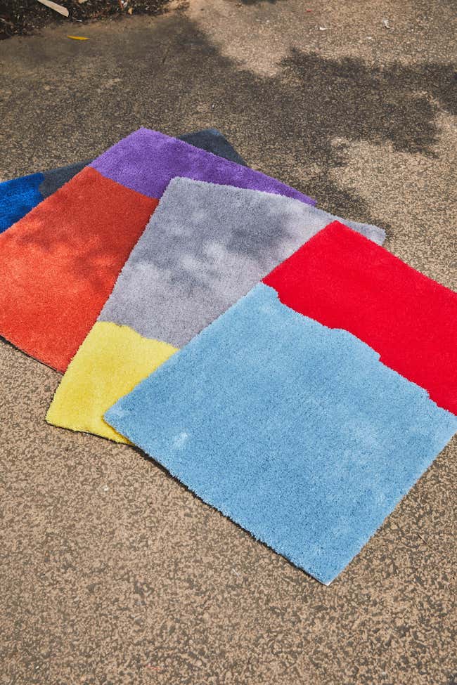 ハンドメイドのラグマット「MIYOSHI RUG」が気鋭アーティストとコラボ