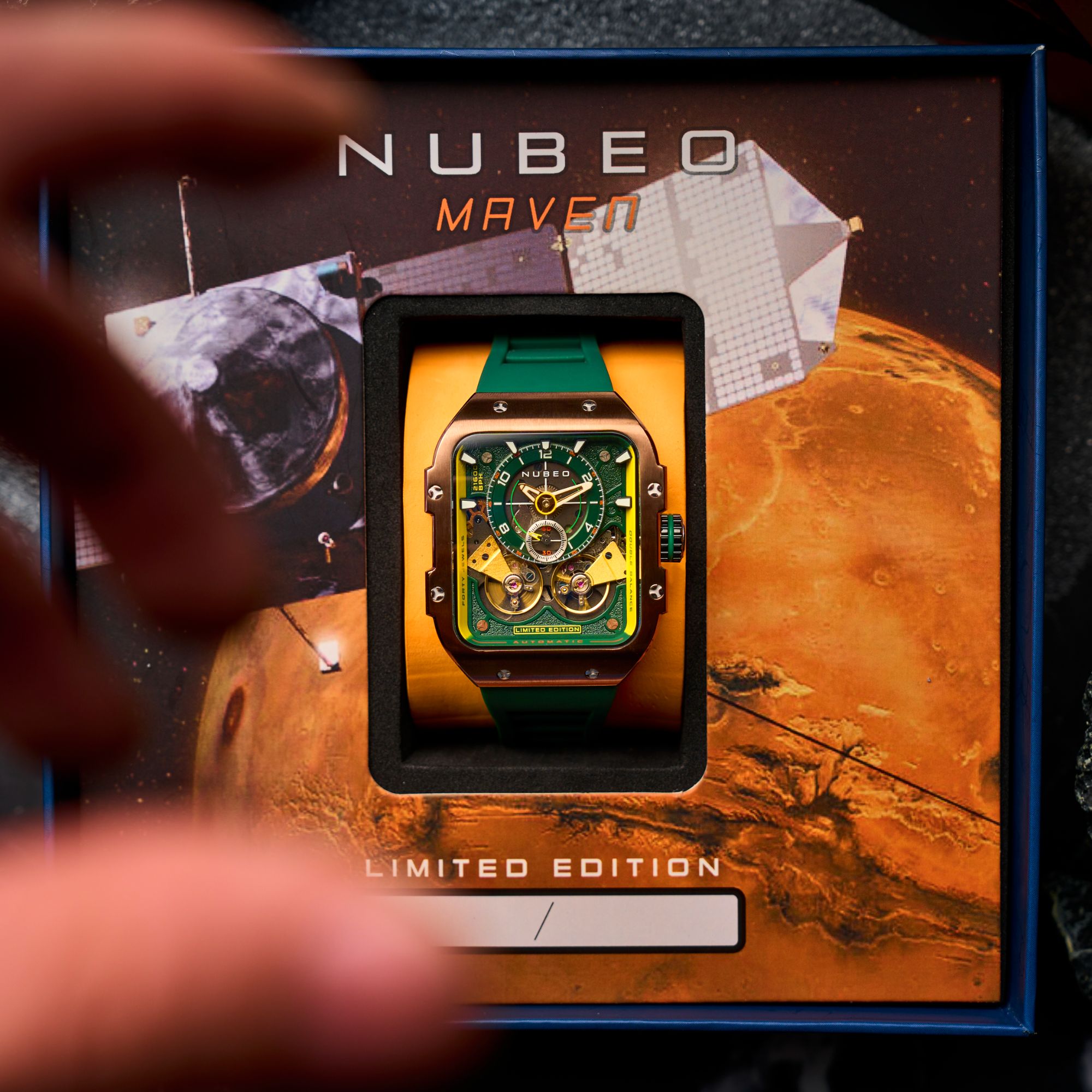 Gothic Green | Maven Automatic Limited Edition – Nubeo Watches