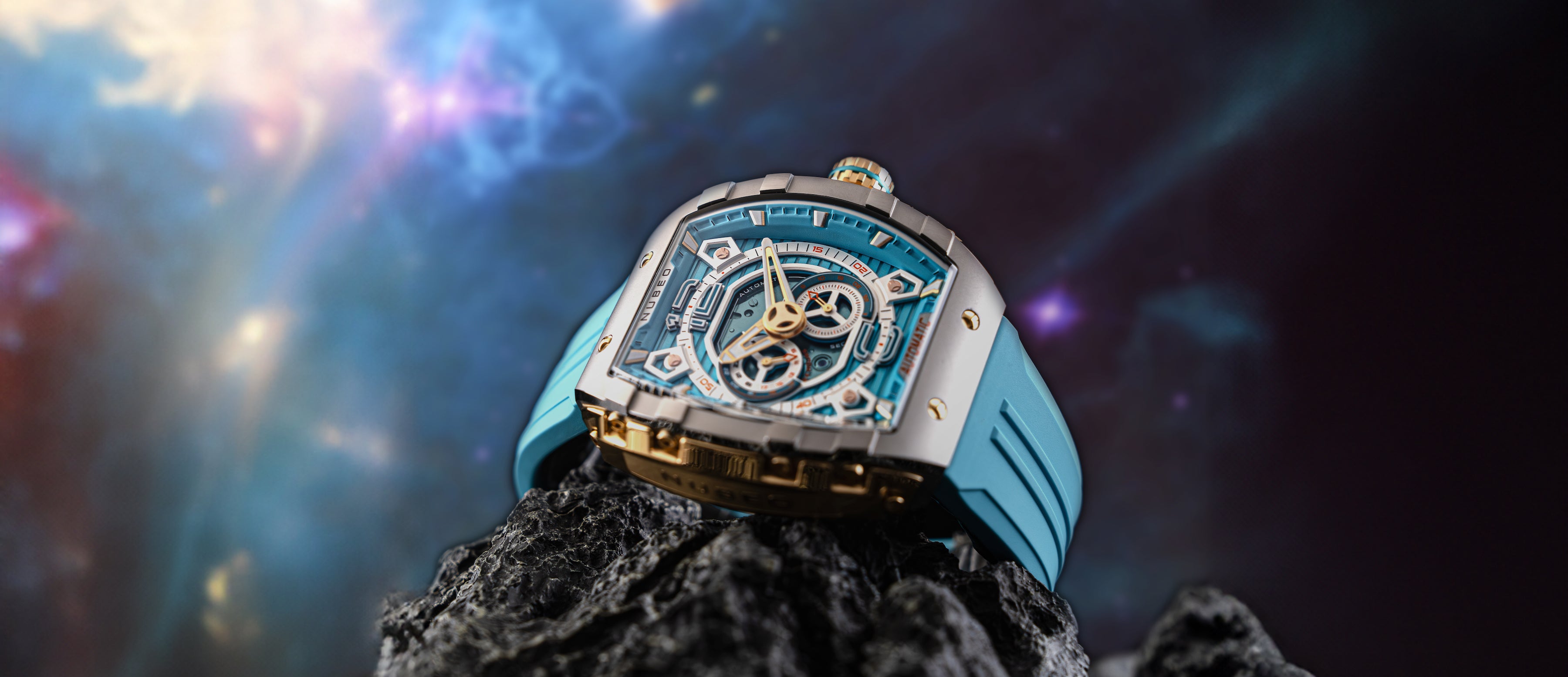 Deep Purple | Magellan 24H Automatic – Nubeo Watches