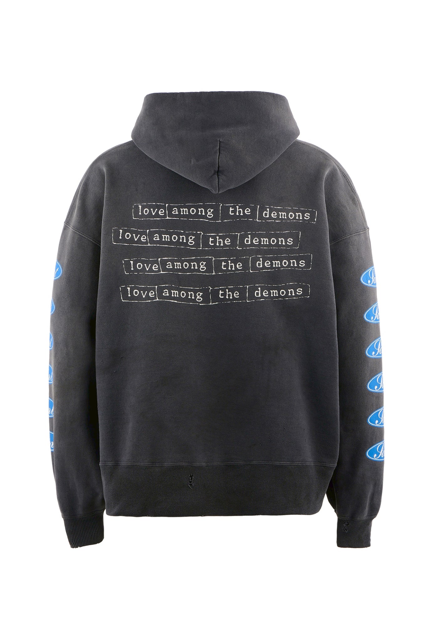 SAINT Mxxxxxx HOODIE/LOVE AMONG / BLK - NUBIAN ヌビアン