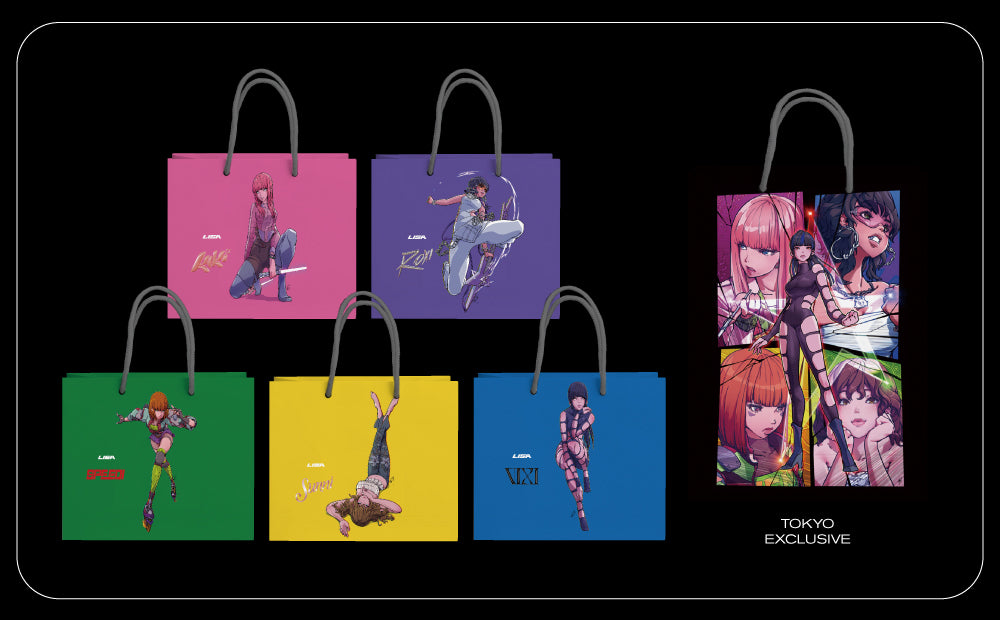 LISAオンラインストア企画3月17日スタート。サイン入りポスターが15名