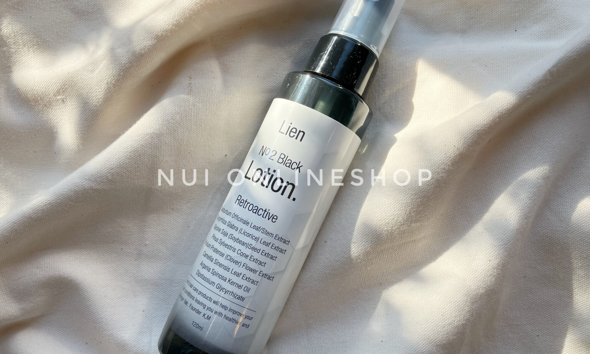 ル リアン】ブラックローション - NUIのオンラインショップ