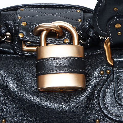 クロエ Chloe パディントン ボストン パドロックキー ショルダーバッグ