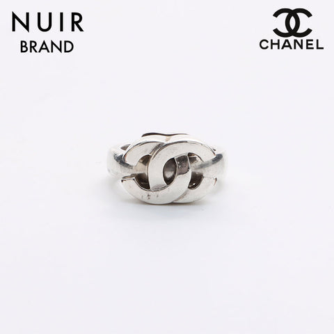 シャネル CHANEL 13号 ココマーク リング・指輪 シルバー WS7979