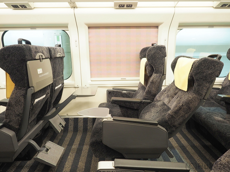 E3系1000番台「つばさ」 グリーン車 車内の様子を紹介 座席・デッキの