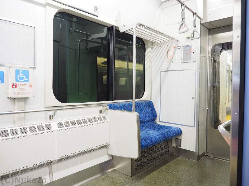 JR東日本E721系 車内の様子 座席・シート・座り心地 | 抜け蔵
