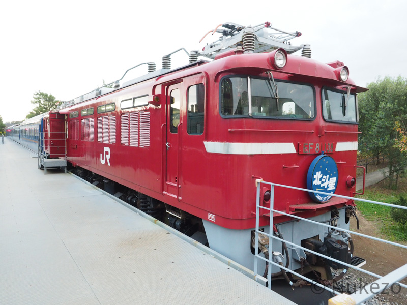 24系25形「ザ・ヒロサワ・シティ ユメノバ 北斗星」 EF81 138・保存