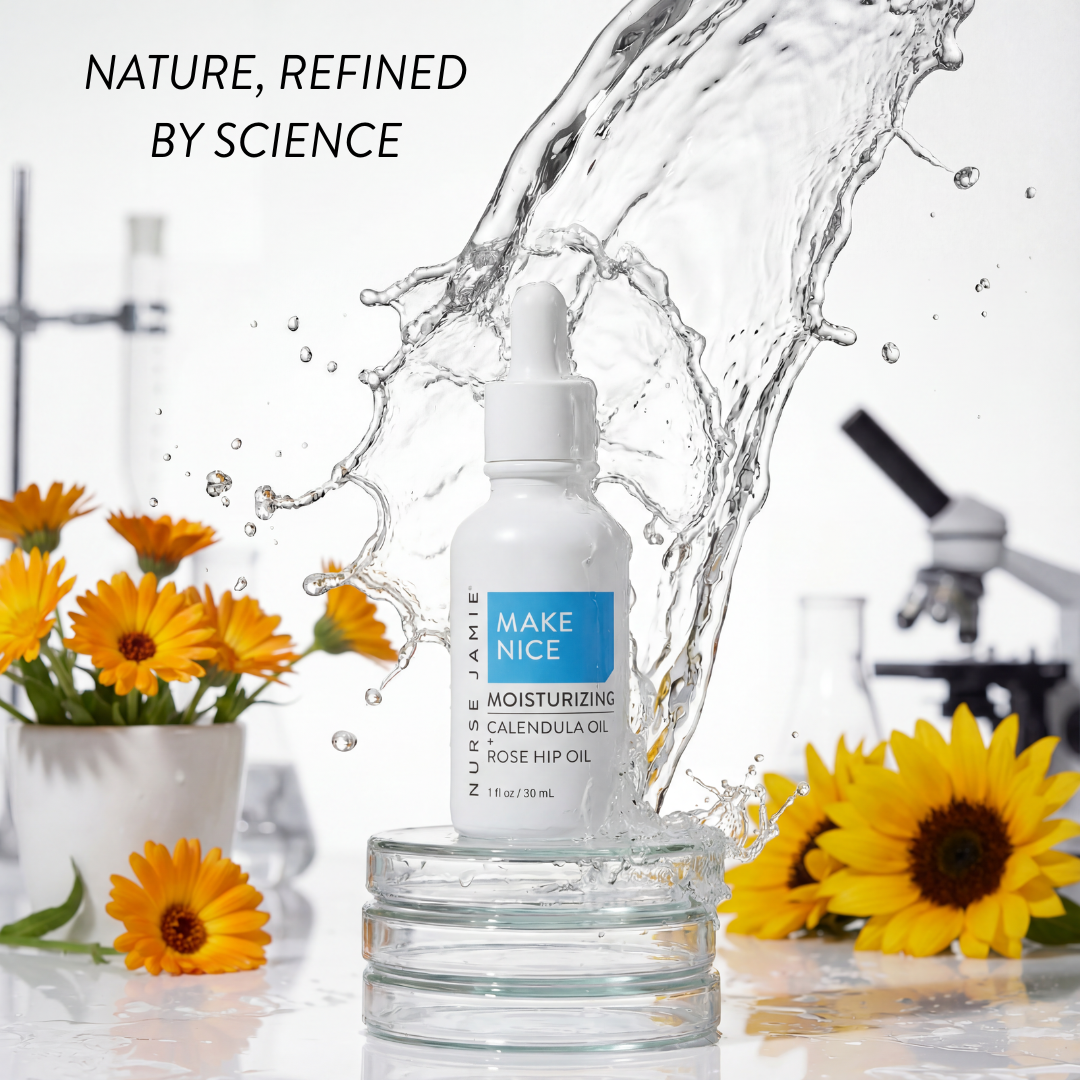 Make Nice Moisturizing Oil | Nurse Jamie Botanical Face & Body Oil