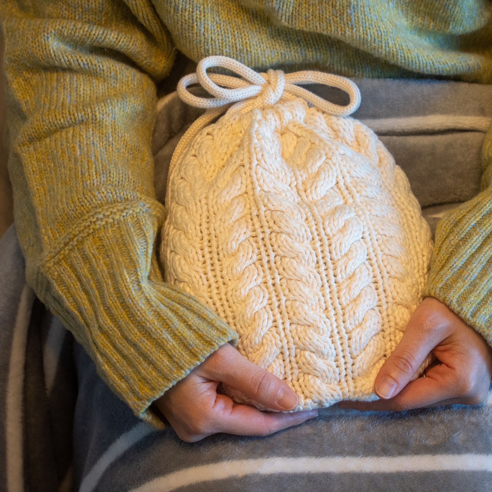 湯たんぽ ステンレス 専用カバー付き コンパクト 700ml 日本製