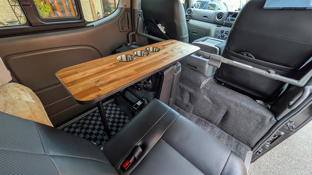 E26キャラバン 自作セカンドテーブルの作り方 必要部品（200系