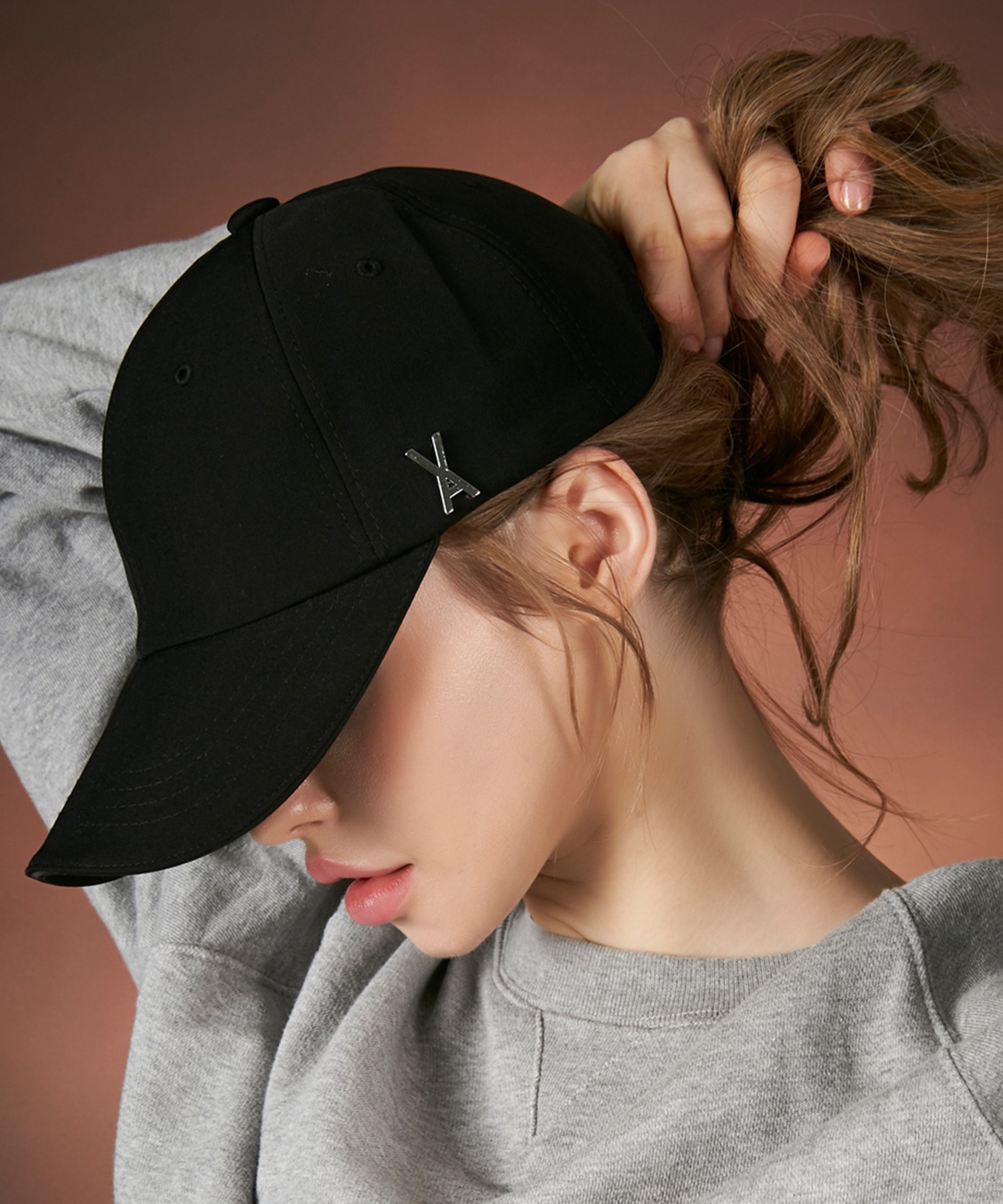 VARZAR/バザール stud over fit ball cap / スタッドオーバーフィット