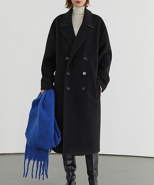 ホワイトカラー ダブルロングコート FD20W150【Fano Studios