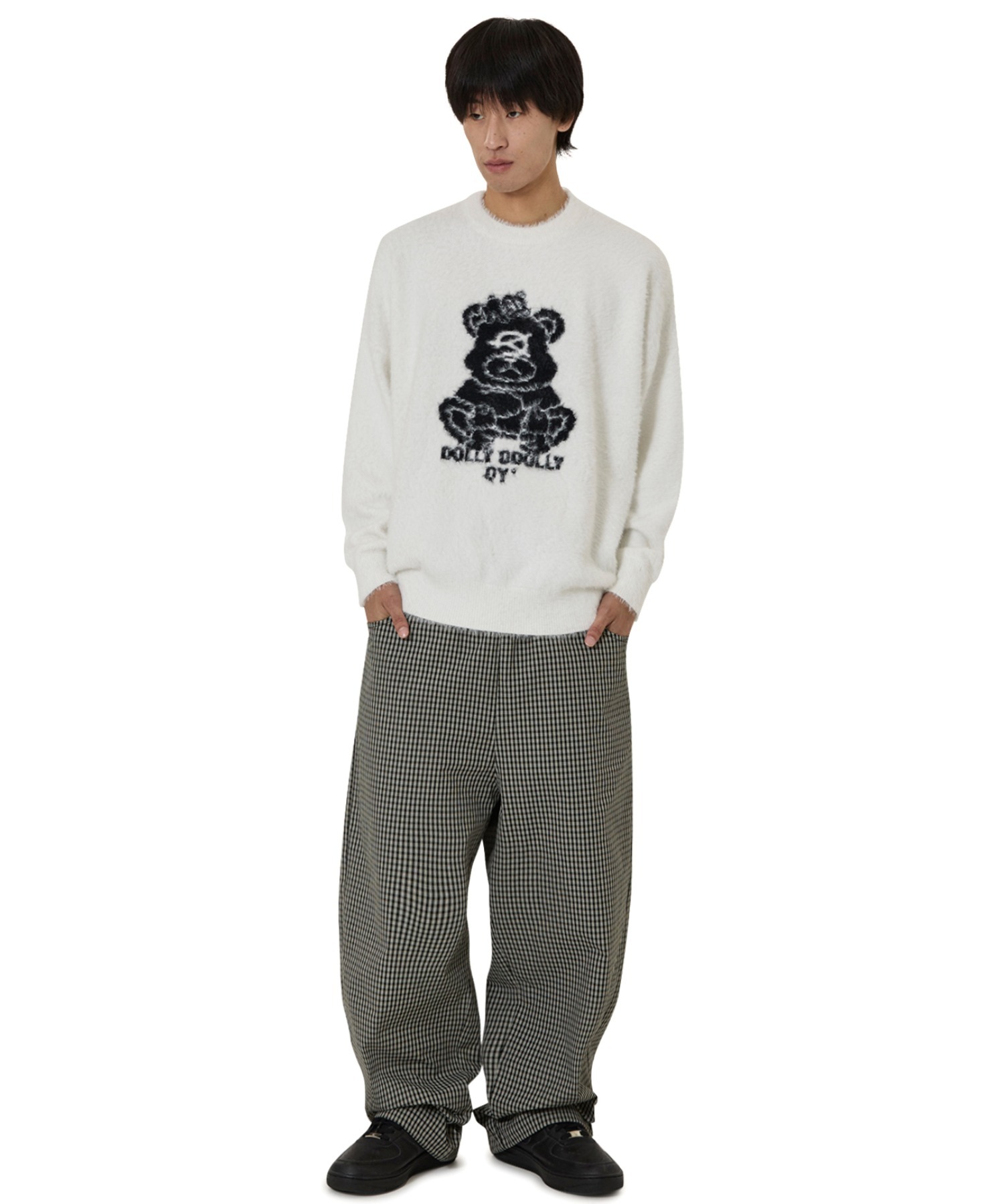 OY/オーワイ』MULTI DOLLY HAIRY KNIT/マルチドリー ヘアリーニット OY