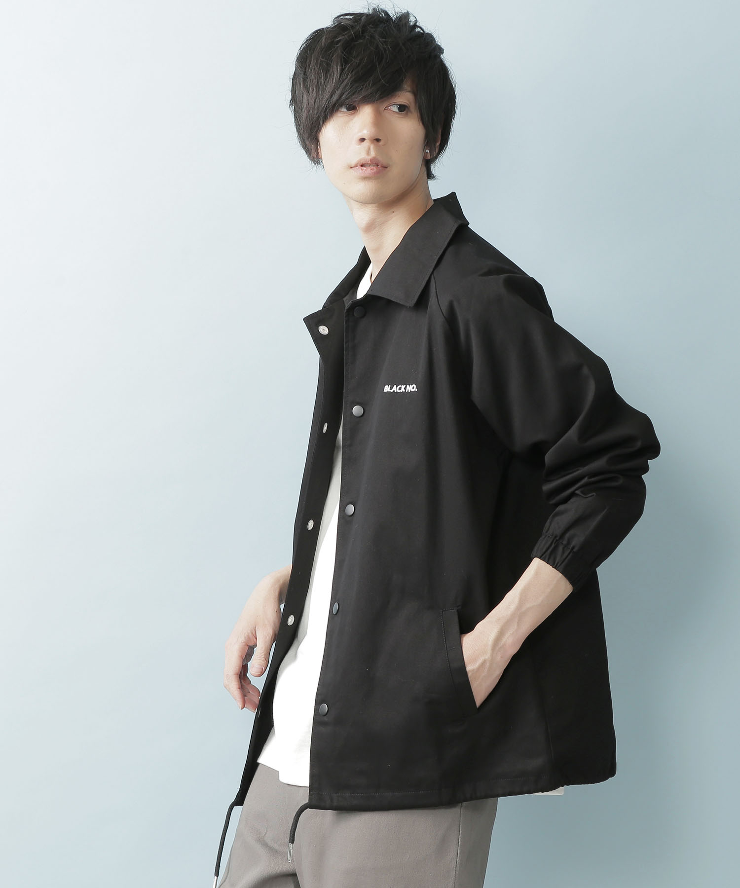 オーバーサイズヘビーコットンコーチジャケット MONO-MART│MONO-MART