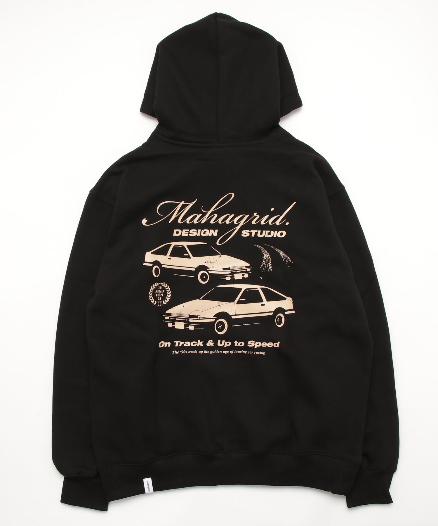 mahagrid/マハグリッド』TOURING CAR HOODIE/チューニングカー プル