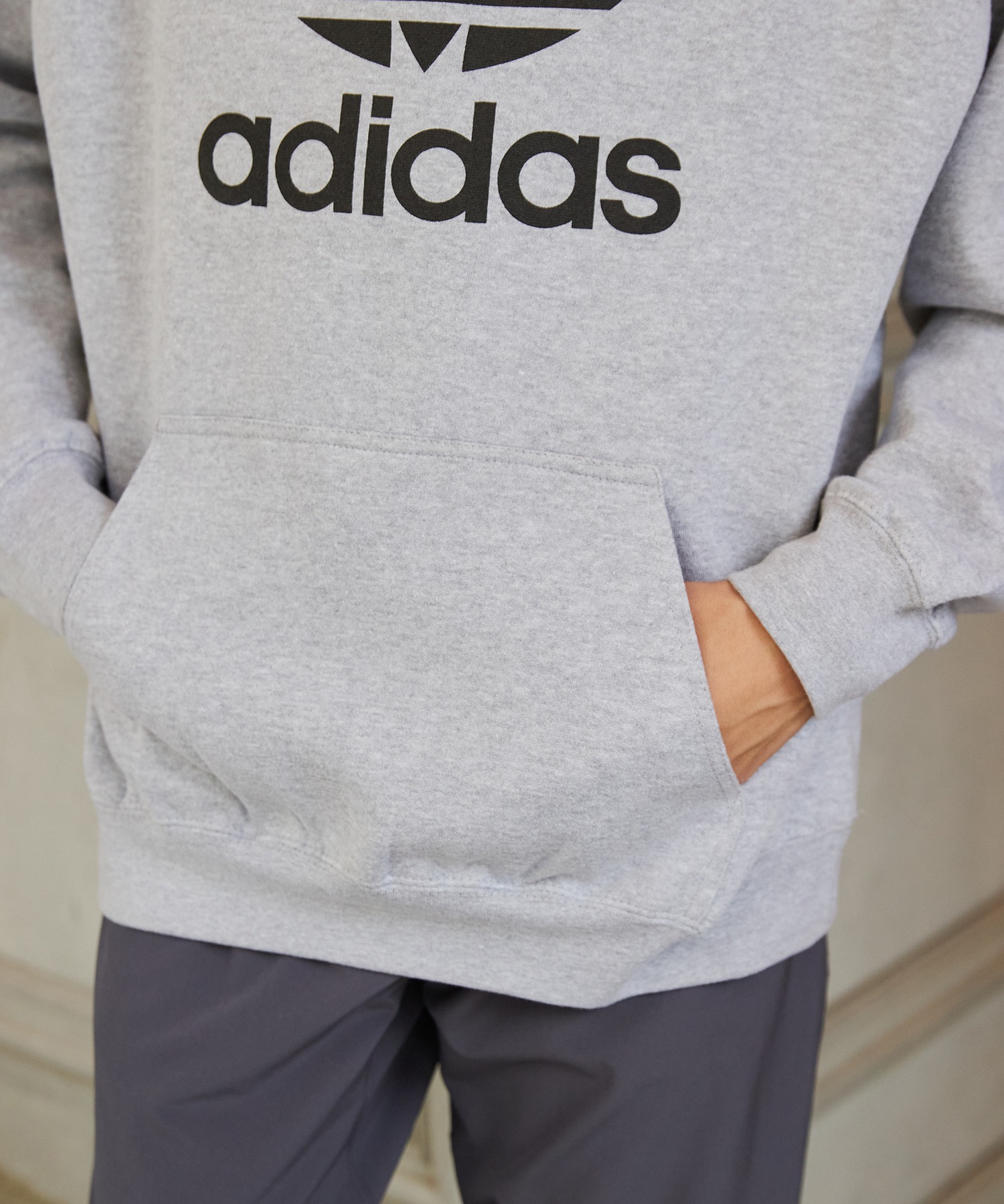 adidas/アディダス TREFOIL HOODIE/トレフォイル フーディー プル