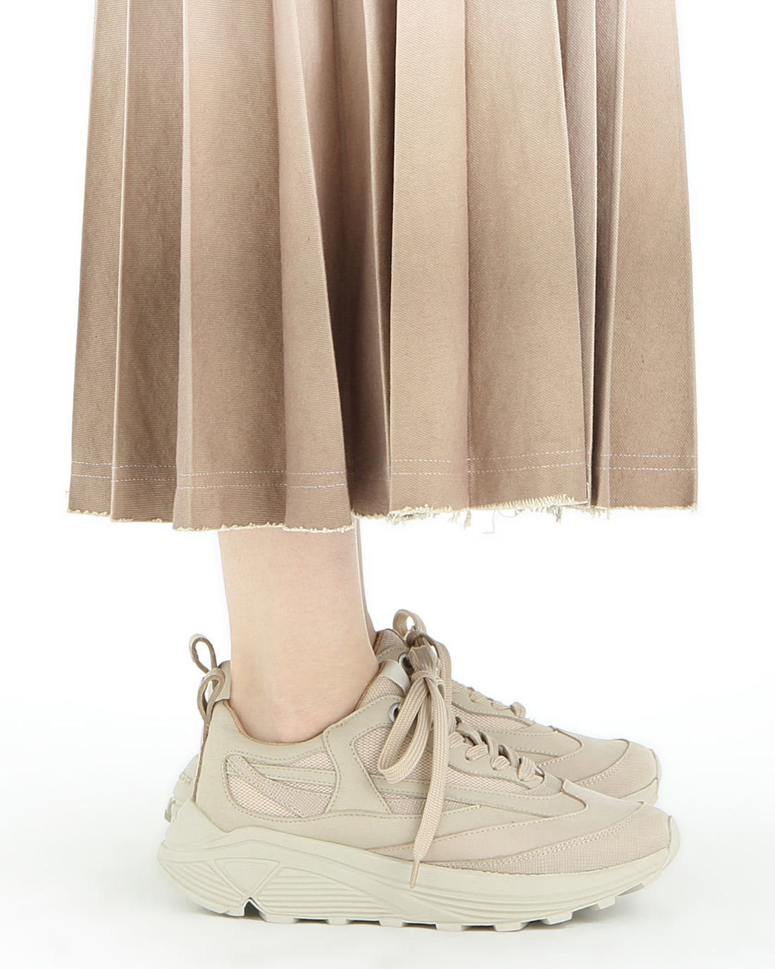 OAO公式ストア】THE CURVE 1 Nuback Beige (ザカーブワン) | レザー