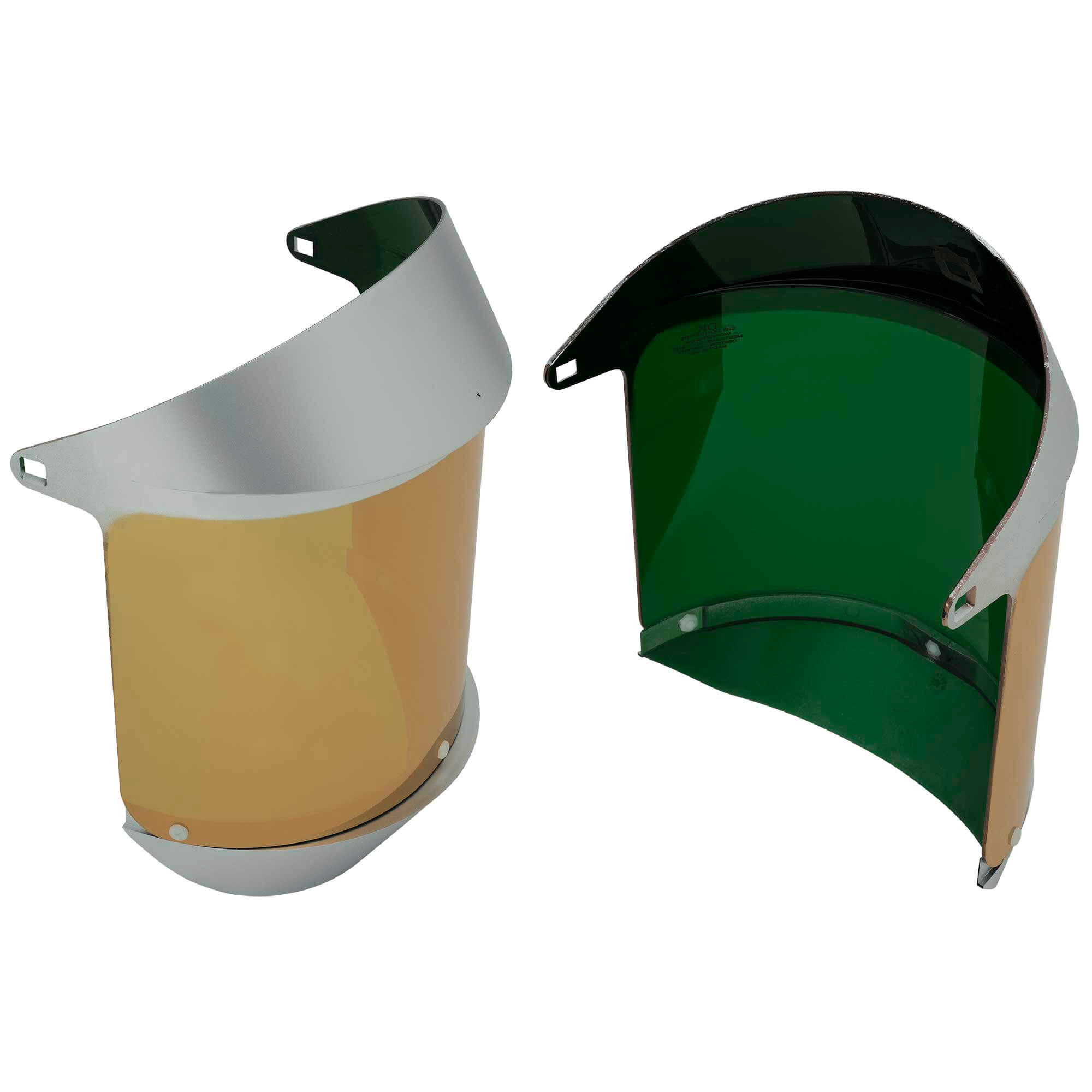 Replacment Green Gold Heat Reflective Face Shield - Oberon Company