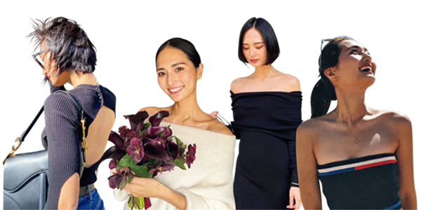 人気インフルエンサー 山賀琴子がお手本！「大人の肌見せ」は品よく