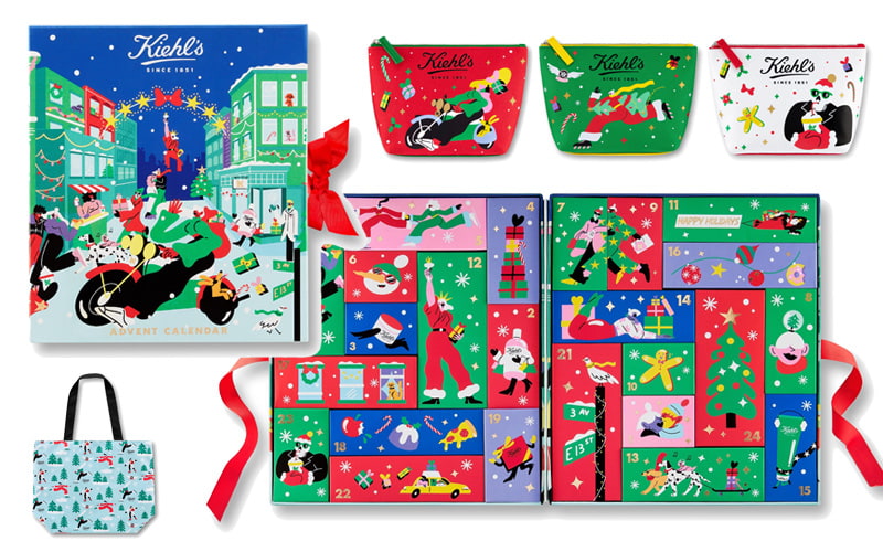 クリスマスコフレ2021【キールズ】人気製品を選んで自分だけのキットが