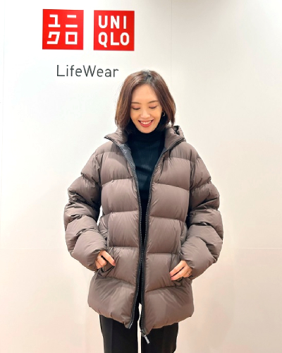 篠原菜月が【ユニクロ】新作アウターをお試し！ 買いたくなったダウン