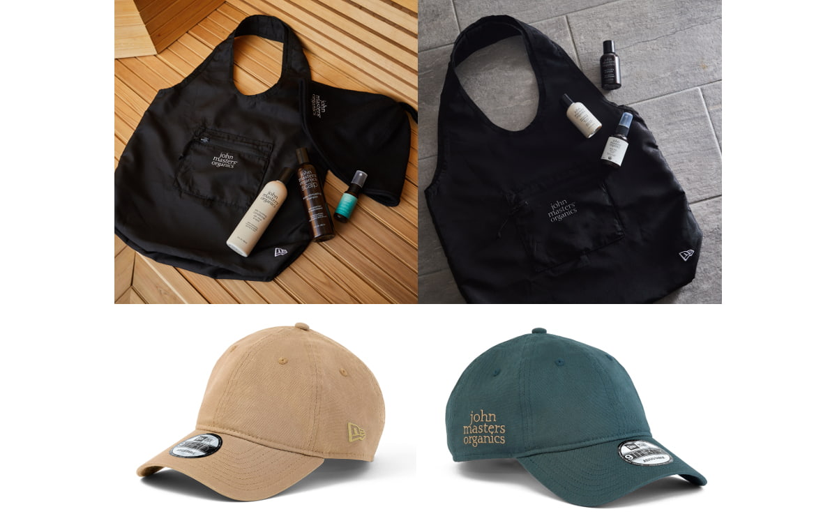 ジョンマスターオーガニック×ニューエラ】サウナハット・バッグ