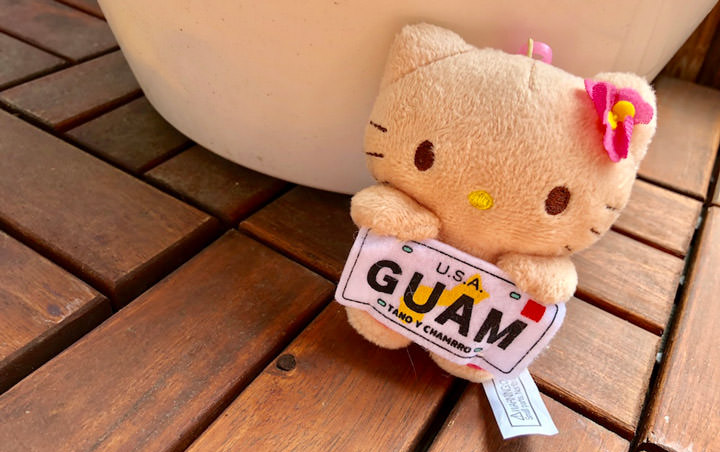 グアムにもいるよ！ こんがりレアな「日焼けキティ」は旅から絶対に