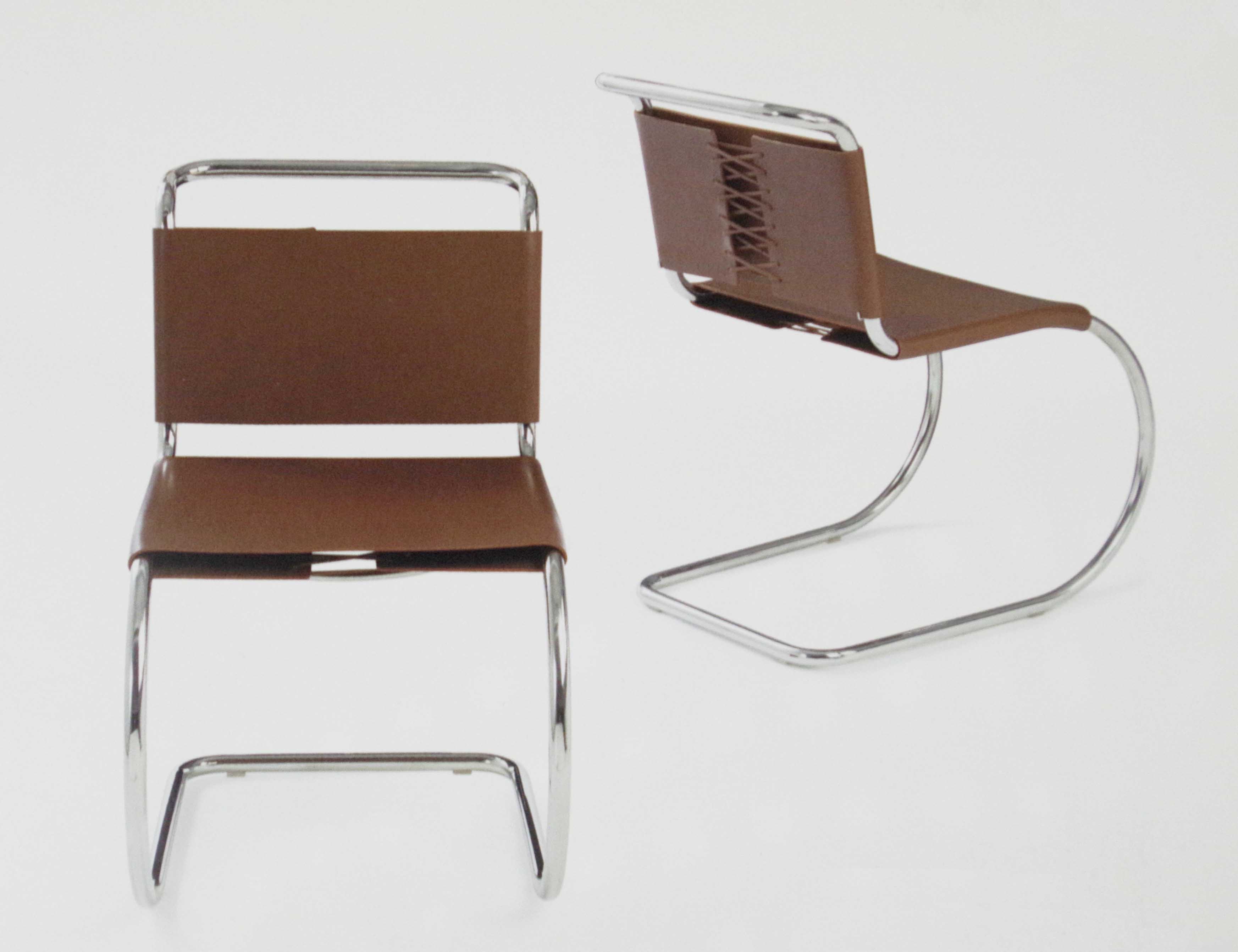 ミース・ファン・デル・ローエ最初の椅子の一つ「MRチェア」 | 名作