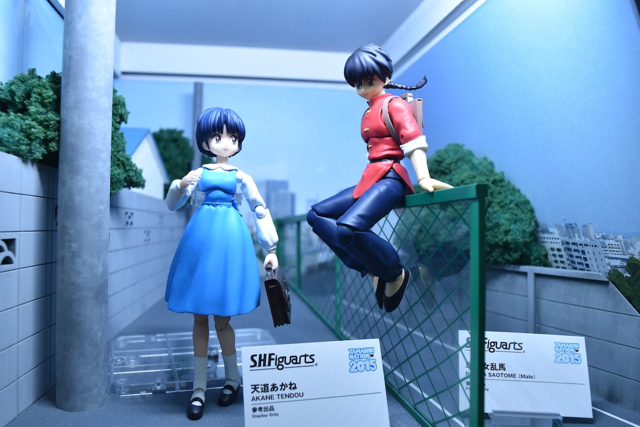 らんま1/2」より、「S.H.Figuarts 天道あかね」と「S.H.Figuarts