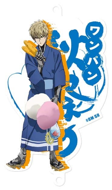 ワンパンマン 秋祭り 缶バッジ ジェノス - ワンパンマン ONE PUNCH MAN