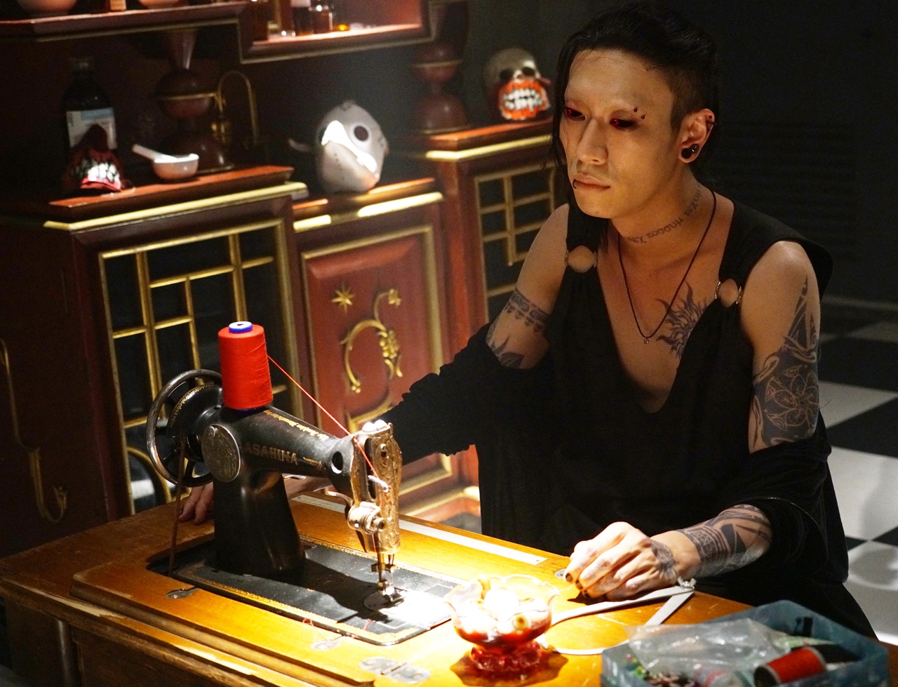 映画「東京喰種」全身タトゥーのマスク屋・ウタ役は坂東巳之助