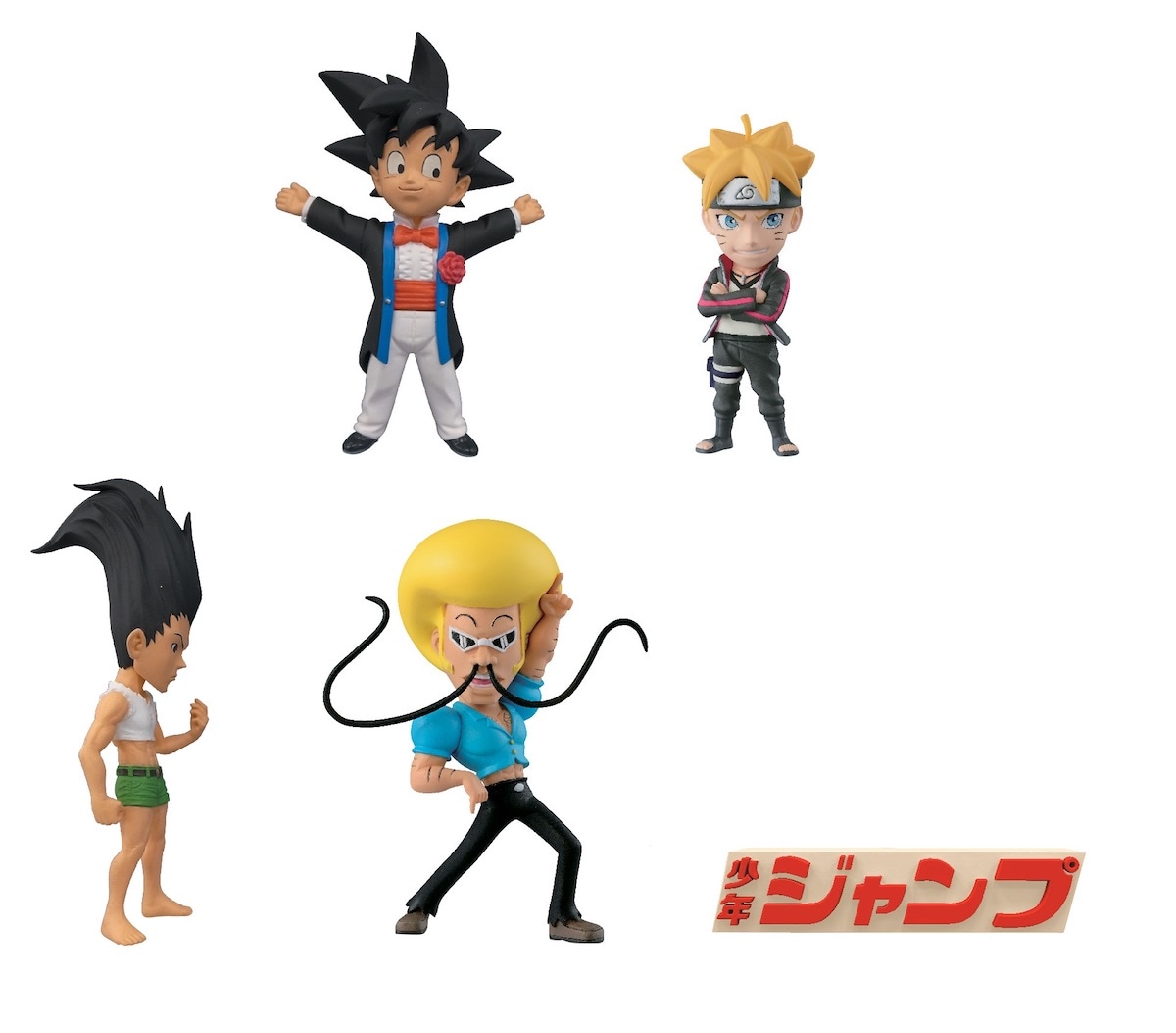 ジャンプ50周年 ワールドコレクタブルフィギュアvol.1」 (c)バード