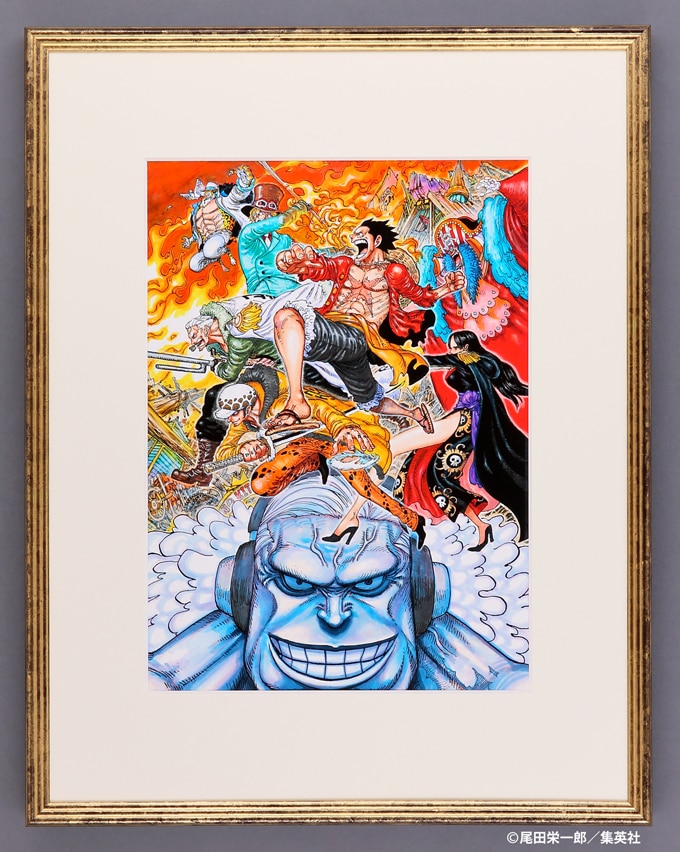 ONE PIECE」尾田栄一郎の映画用描き下ろしイラスト使ったグッズ続々