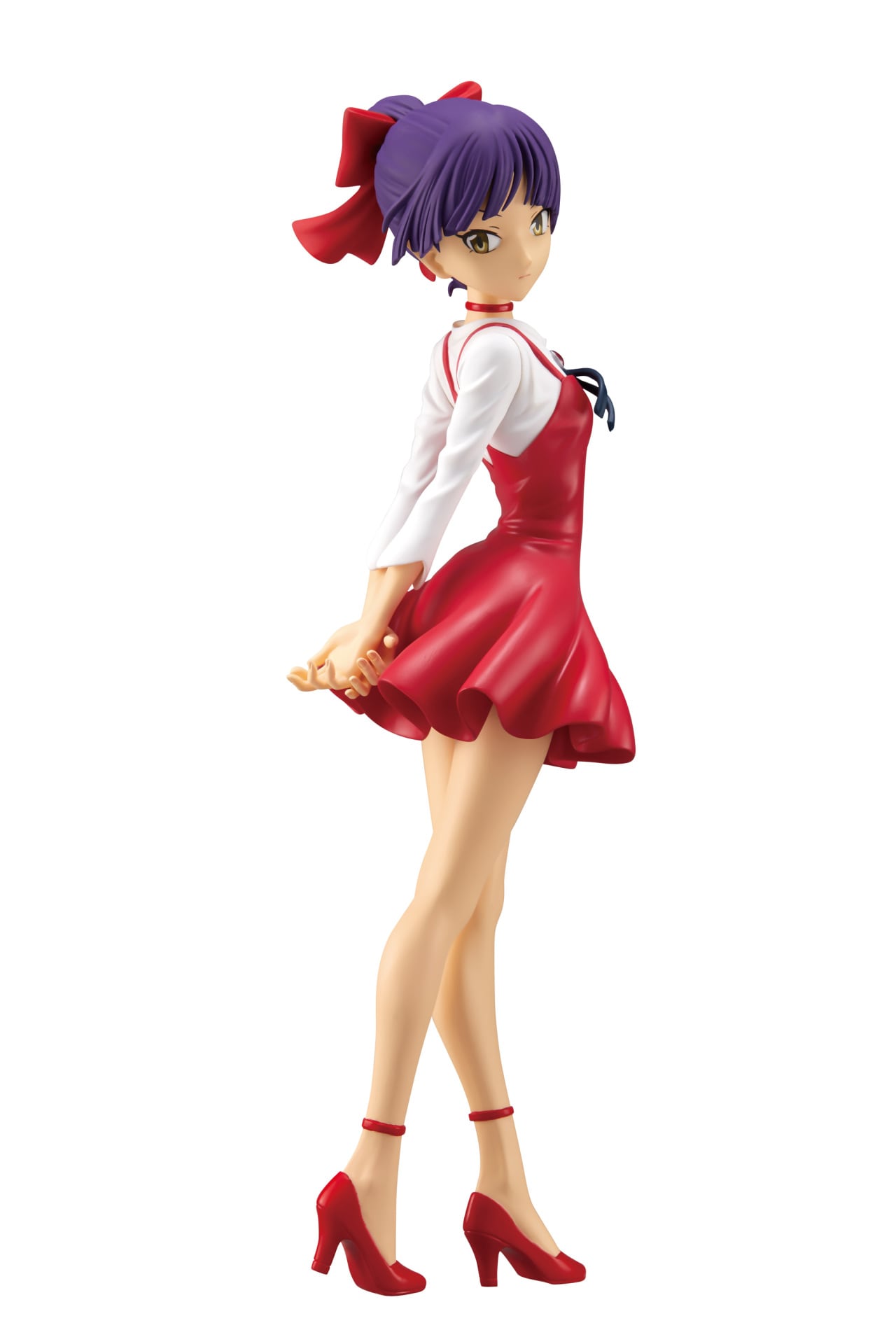 ゲゲゲの鬼太郎」ねこ娘のフィギュア、クールな表情と頬を赤らめた表情