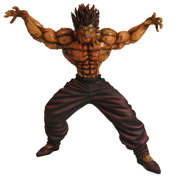 地上最強の生物が流血ッッ！勇次郎フィギュア新ver登場 - コミックナタリー