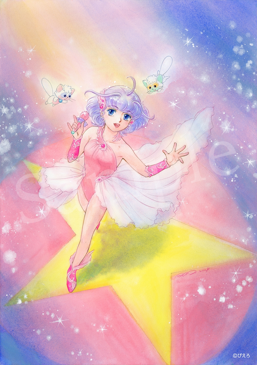 クリィミーマミ 40周年記念展」横浜会場に高田明美の初展示原画