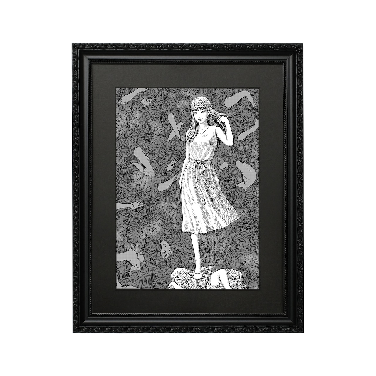 受注商品「複製版画 ギャロン」 ※伊藤潤二の直筆サインとシリアル