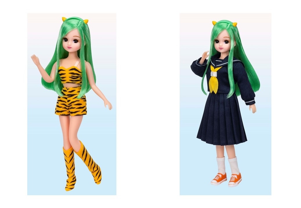 アニメ「うる星やつら」ラムちゃんコラボのリカちゃん、トラ柄ビキニに