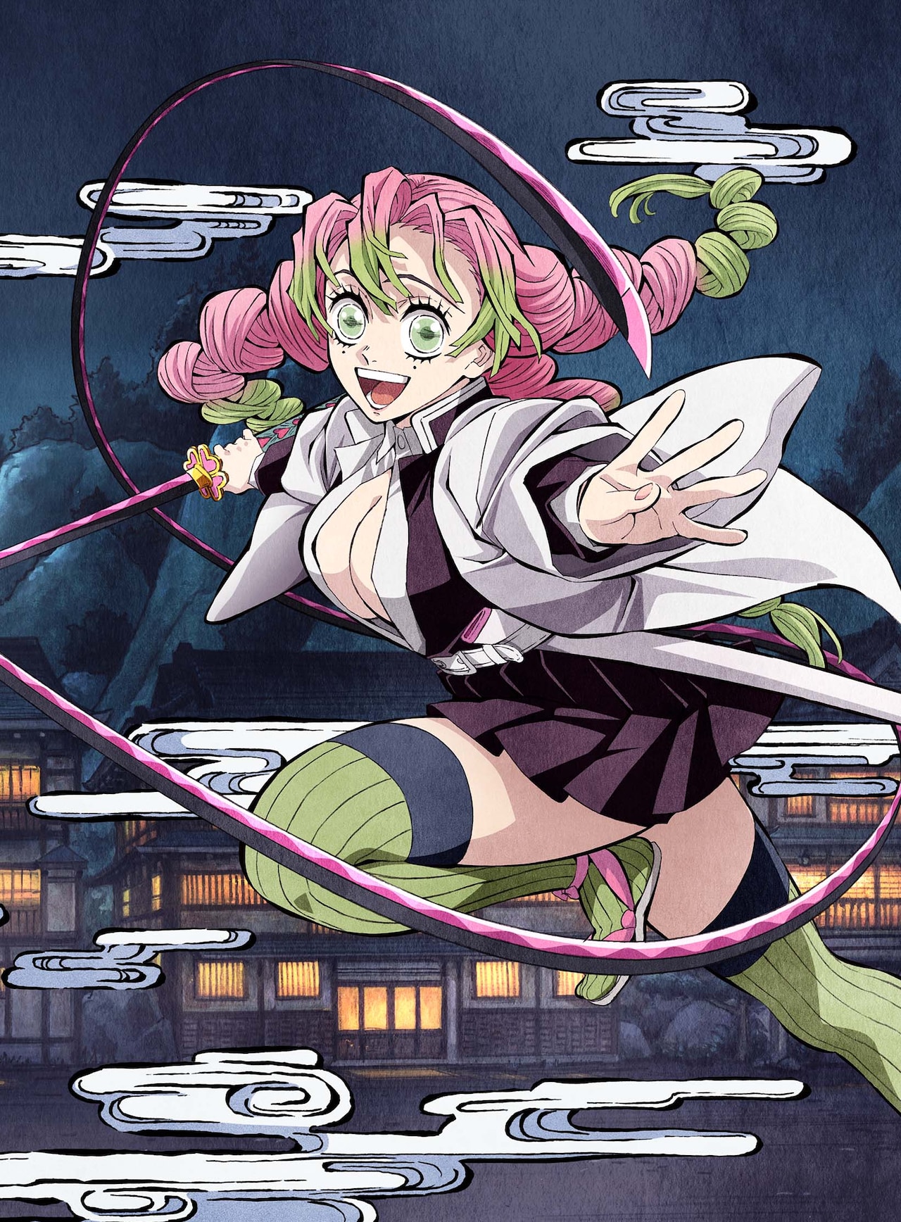 鬼滅「刀鍛冶の里編」BD/DVD1巻ジャケは蜜璃、上弦の鬼集結の舞台挨拶