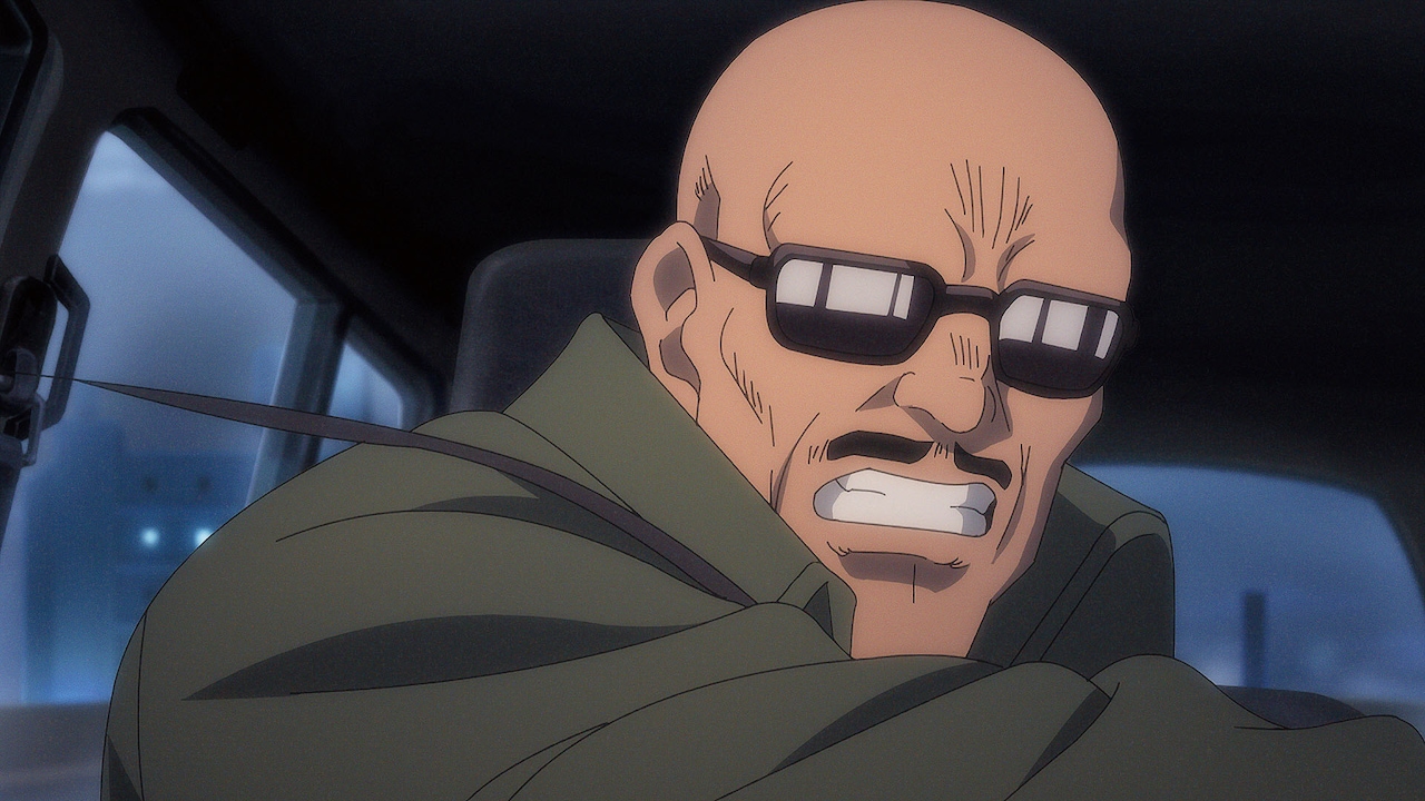 海坊主。「劇場版シティーハンター 天使の涙」場面カット。 (c)北条司