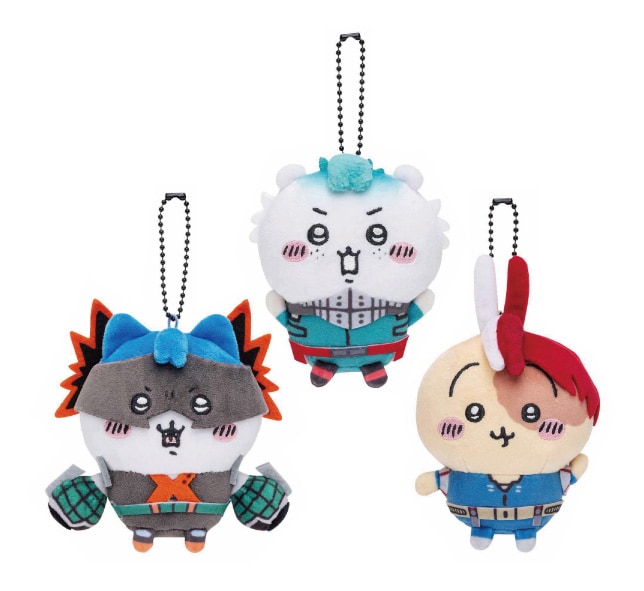 マスコット（緑谷出久×ちいかわ、爆豪勝己×ハチワレ、轟焦凍×うさぎ