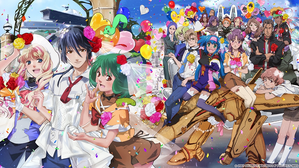 マクロスF版画シェリル・ノーム江端里沙河森正治ザ・マクロス原画展