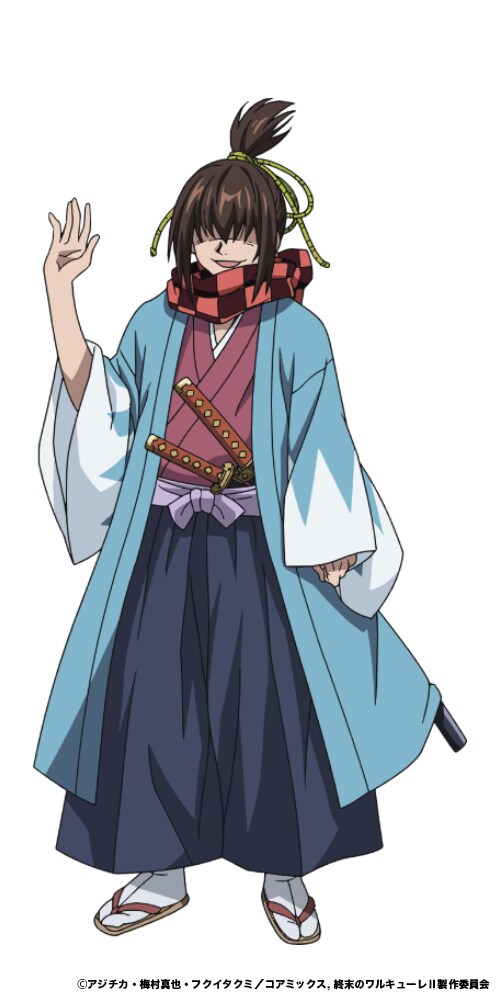 沖田総司（CV：代永 翼） 新撰組の一番隊組長で、幕末最強の剣士。近藤