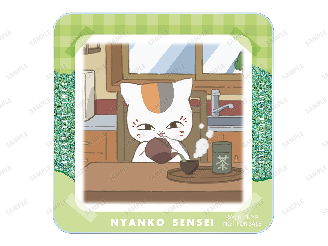 夏目友人帳 現場猫 限定コースター&ショッパー 127482-33-