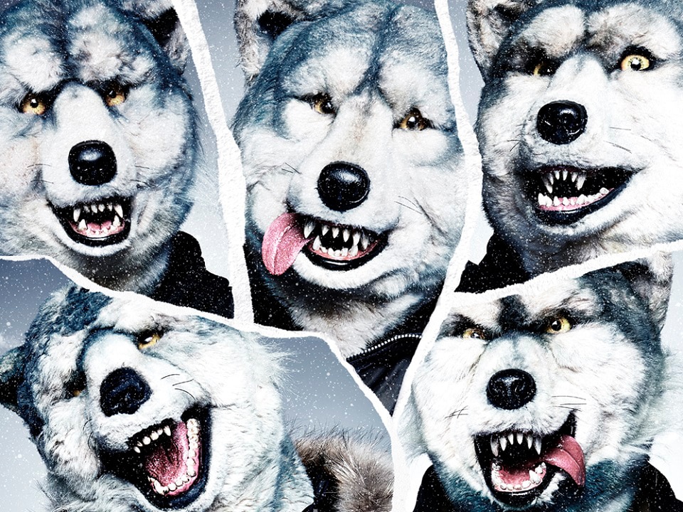 MAN WITH A MISSION、新作ジャケットは5匹のコラージュ - 音楽ナタリー