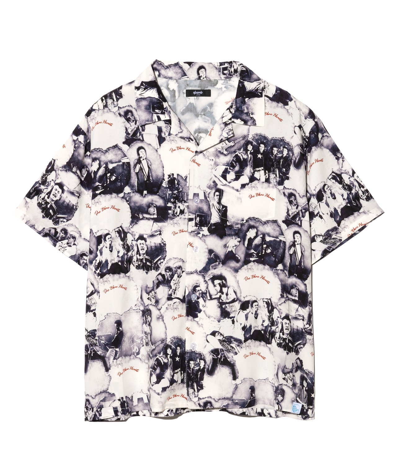 ザ・ブルーハーツ結成40周年記念、有賀幹夫の写真使用したglambとの