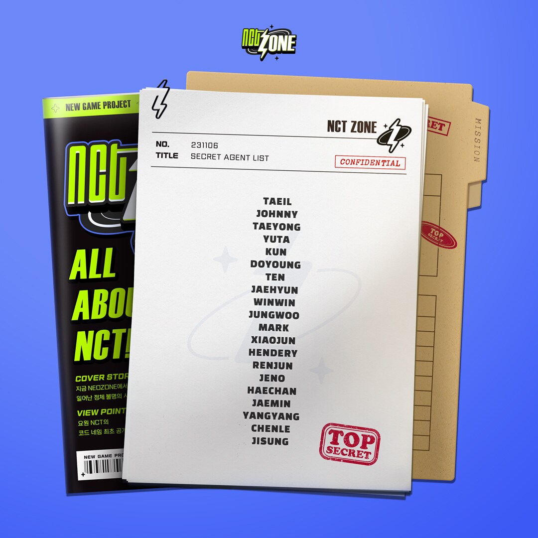 NCTがゲーム化 「NCT ZONE」にNCT 127、NCT DREAM、WayVメンバーの名前