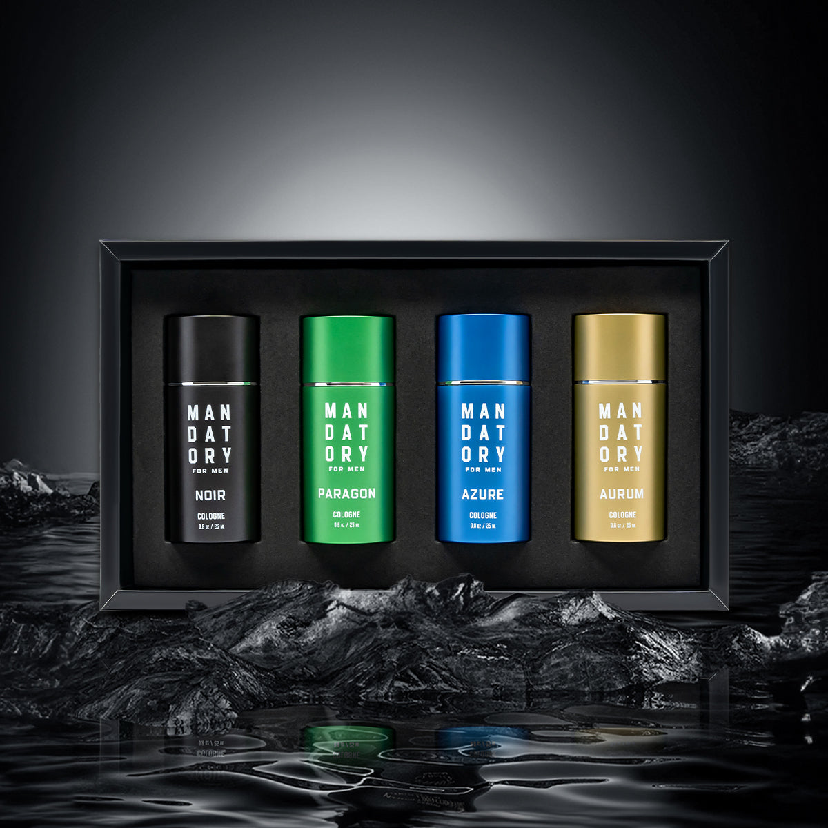 4PCS Cologne COFFRET SET By Mandatory | Odosbeauty Perfumes