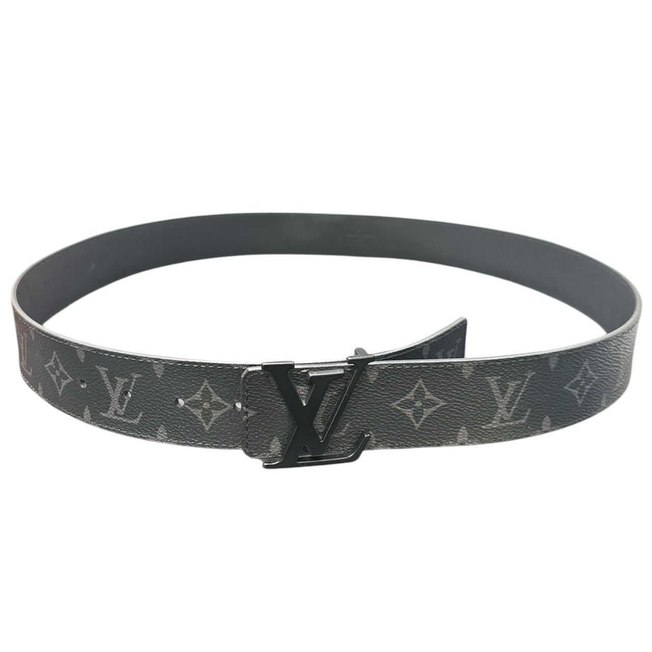 LOUIS VUITTON サンチュール・LV イニシャル モノグラム エクリプス